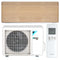 DAIKIN Split Klimaanlage Set | Stylish | Light Wood | 2,0 kW