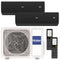 Haier Multisplit Klimaanlage Set | Serene | Schwarz | 2,6 kW + 2,6 kW