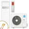 Mundoclima Säulenklimagerät Set MUCOR-48-H14T | 14,07 kW Quick-Connect
