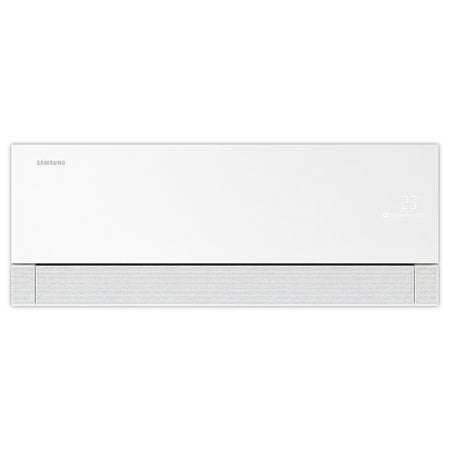 Samsung Klimaanlage Wandgeraet WindFree Première/+ weiss, mit dezenter 23°-Anzeige und feinem Lochraster an unterer Front | Klimaworld.com