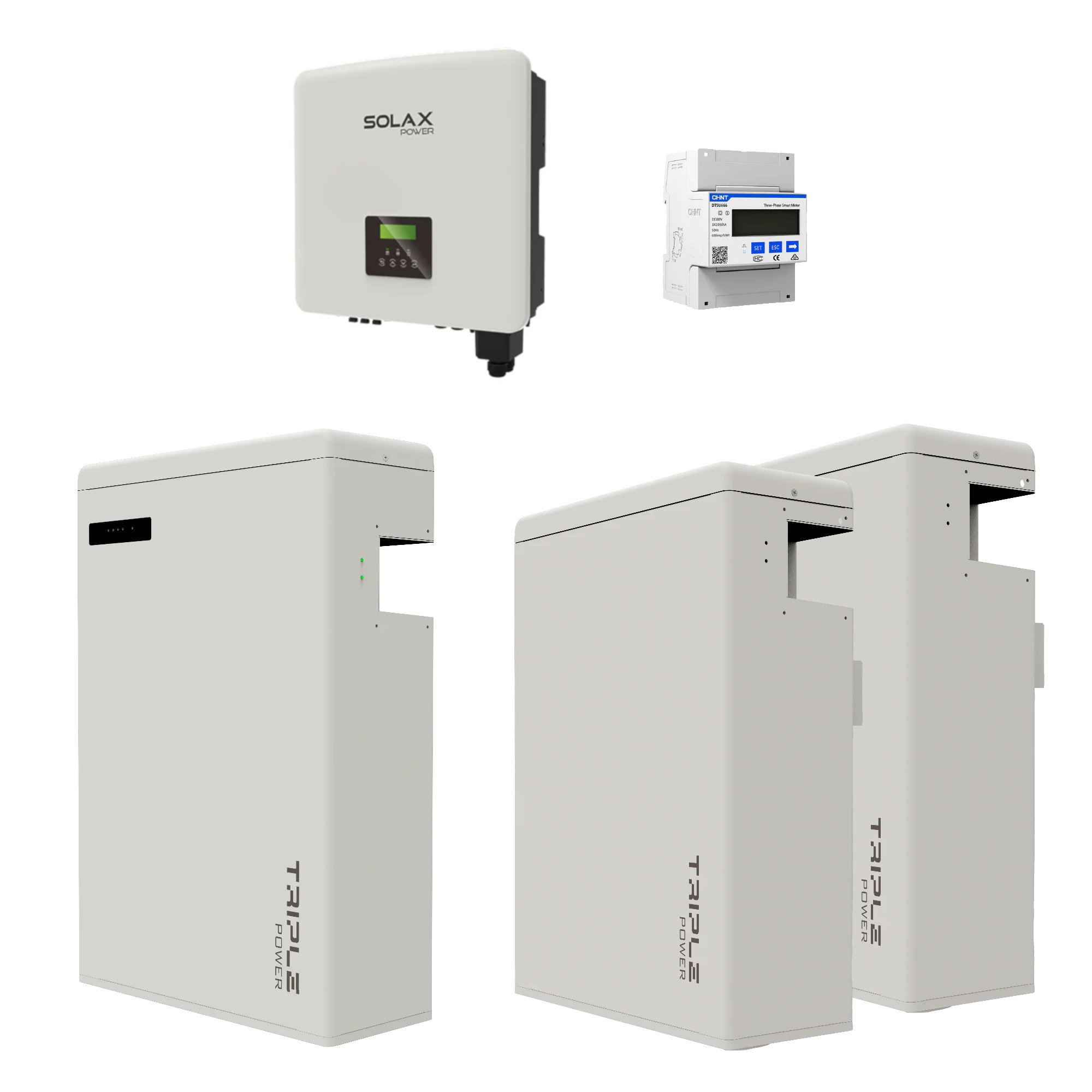 Solax Solar Speicher Set bestehend aus T-BAT H 5.8 + X3 HYBRID 12.0-D | klimaworld.com