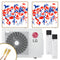 LG Multisplit Klimaanlage | ARTCOOL GALLERY | 3,7 kW + 3,7 kW | Quick-Connect