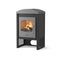 HS-Flamingo Kaminofen | Stavanger | 9 kW | Schwarz-Grau