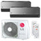 LG Multisplit Klimaanlage Set | ARTCOOL ENERGY | 2,5 kW + 3,5 kW
