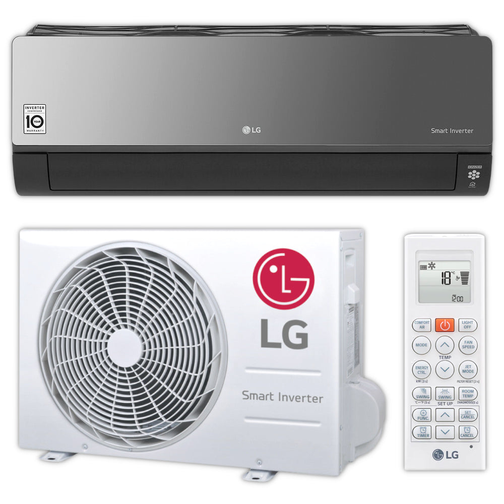 LG Split Klimaanlage Set Artcool Energy AC12BK | 3,5 kW