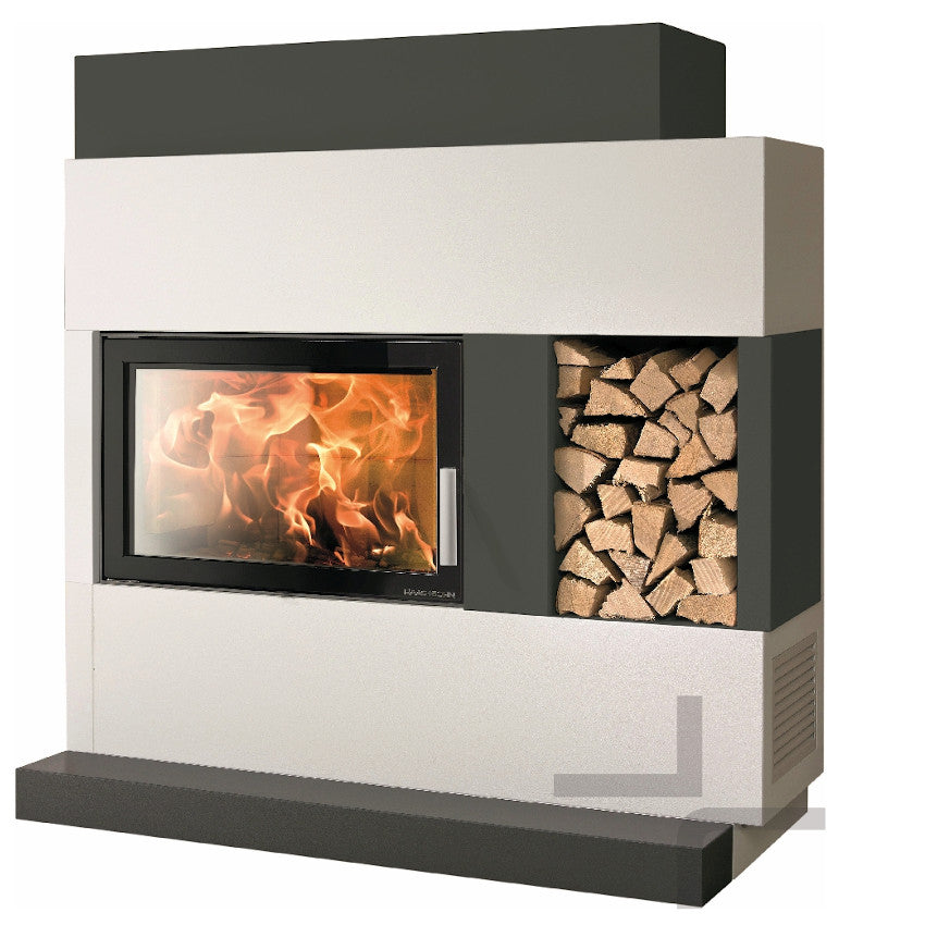Haas+Sohn | ADONIS-II | Kaminbausatz | Komfort-IV | 8 kW