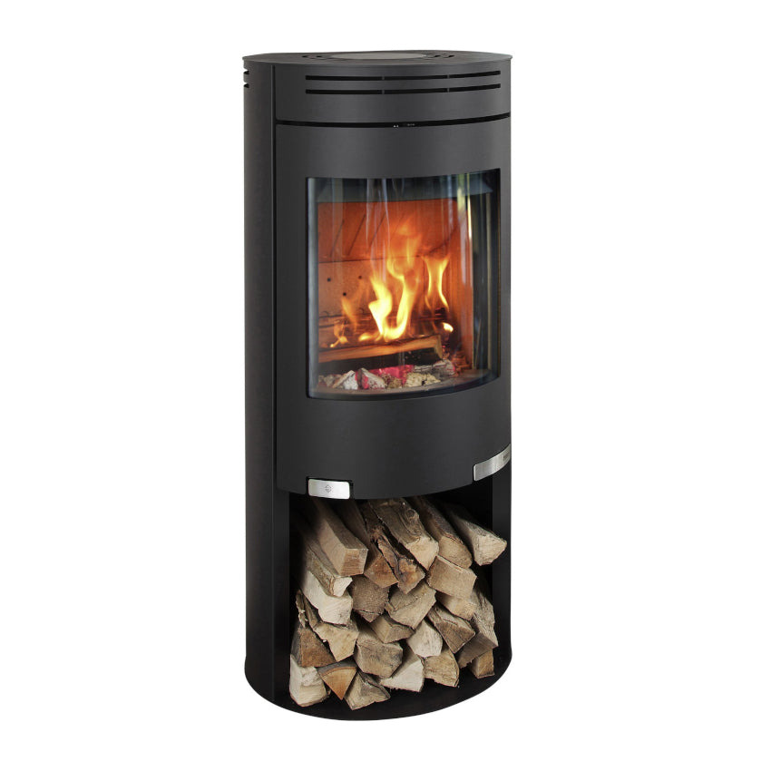 Kaminofen Aduro 1.4 | Stahl mit Holzfach | Klimaworld