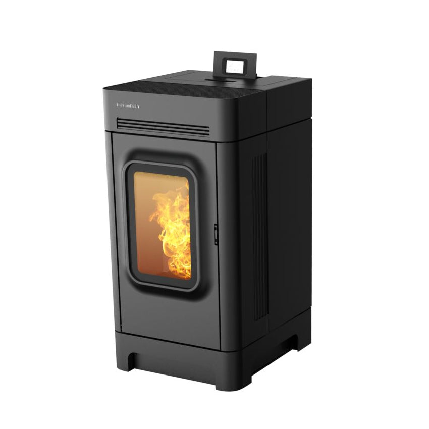 ThermoFlux Pelletofen Agnes | mit Farbdisplay | Wi-Fi | 6 kW - www.klimaworld.com