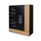 KRETZ | Pelletofen AGURO 1 | Glas mit Linien | 6,4 kW