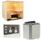 Sentiotec Sauna Komplettset Alaska View | Viking Combi | 5 Pers.