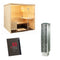 Sentiotec Sauna Komplettset Alaska View | IKI Monolith | 5 Pers.