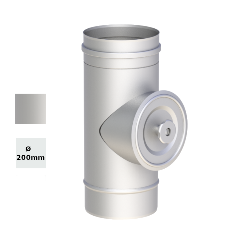 Jeremias | Reinigungselement rund | Dichtring (ALBI367) beigelegt -A | Ø200mm