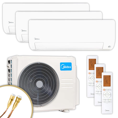 MIDEA | Klima-Set ALL EASY PRO | 3 × 2,7 kW | Quick-Connect