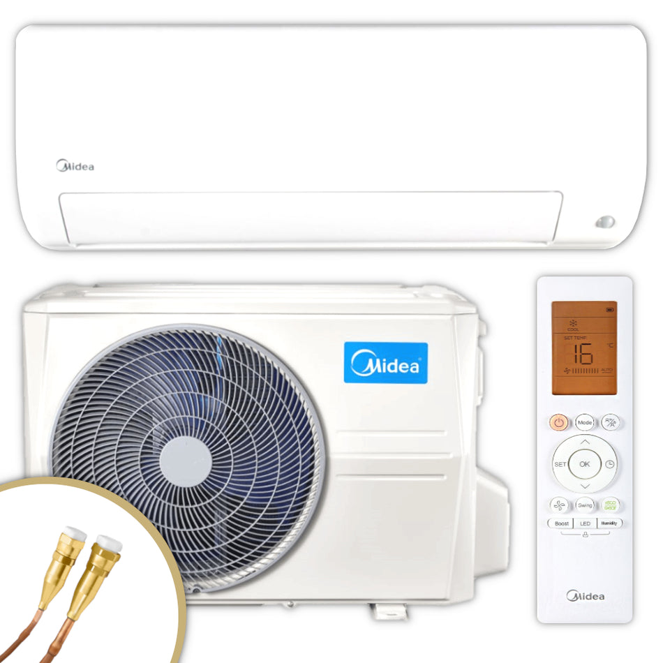Midea Split Klimaanlage Set ALL EASY PRO 09 | 2,7 kW | Quick-Connect