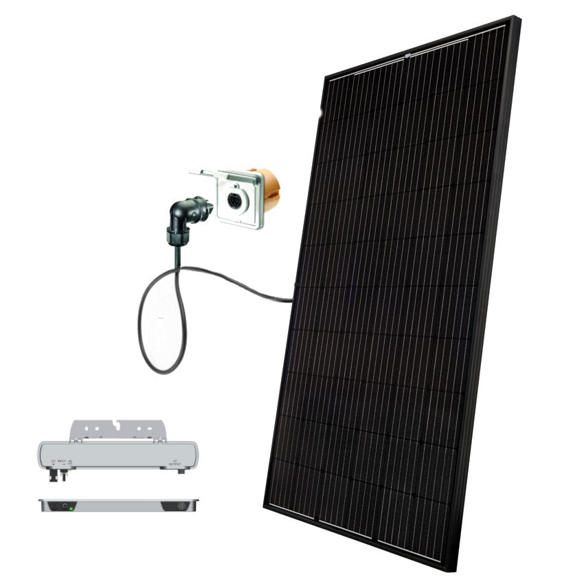 Balkonkraftwerk 300 W Photovoltaikanlage | klimaworld.com