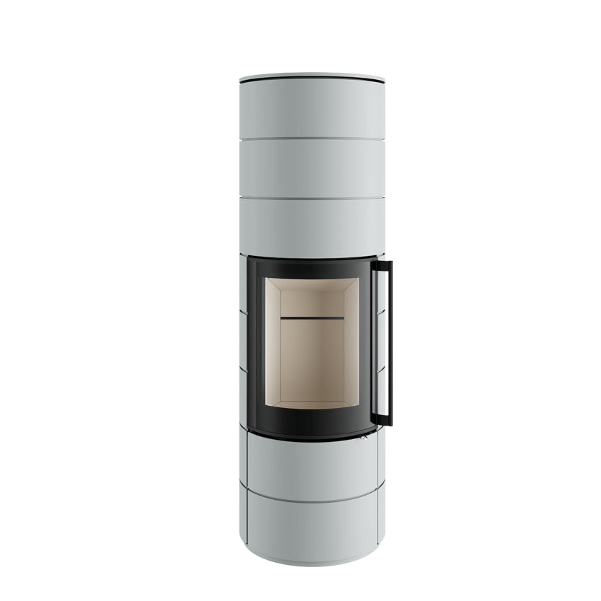 Spartherm Kaminofen  Ambiente A4 H₂O| Lichtgrau 8 kW
