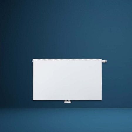 HM Mittelanschlussheizkoerper THEMA M Plan | Ambientebild blau | Typ 33 | 500x1200 mm | www.klimaworld.com