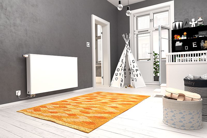 HM Heizkoerper | Ambientebild Kinderzimmer THEMA NT | www.klimaworld.com