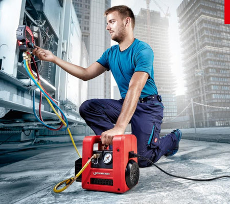 Ambientebild - Rothenberger Vakuumpumpe 2-stufig | Rovaivac R32 3.0 | 85 l/min