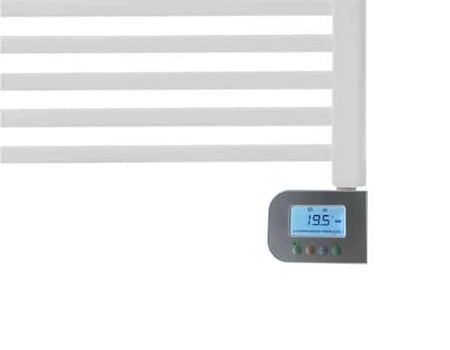 HM elektrischer Badheizkoerper Thetis E | Ansicht Steuerung | 800x500 mm | 400 Watt | www.klimaworld.com
