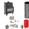 Wasserführender Kamineinsatz Aquario A14 | Komplettset | 14 kW