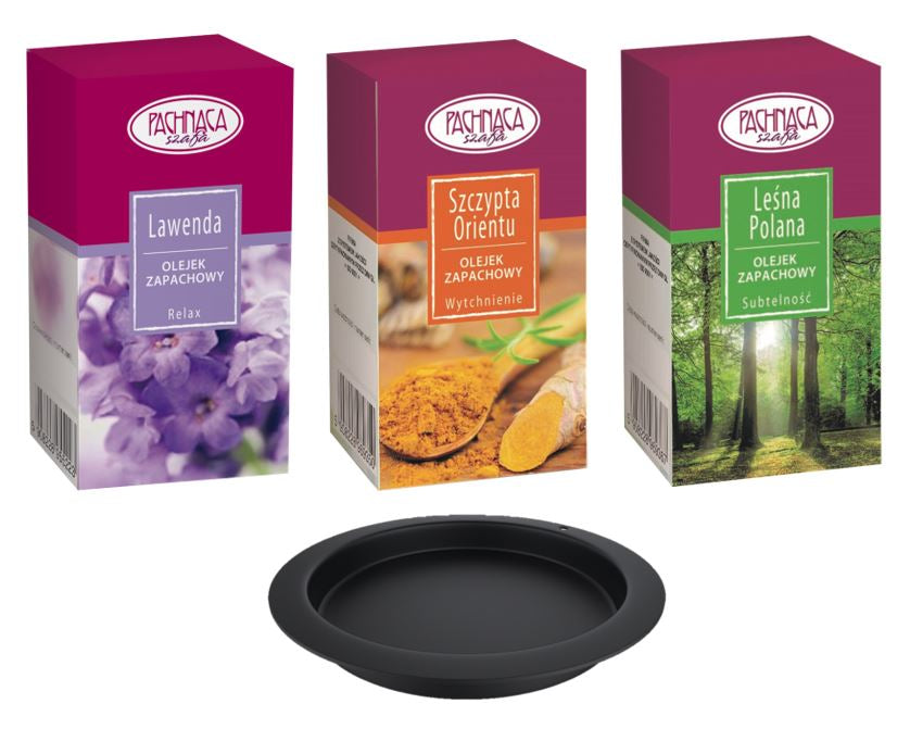 Kratki Aromatherapie Set 2 für Biokamine | 3 x Duftöl + Duftschale ➔ Klimaworld.com