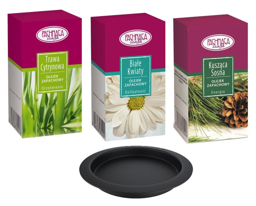 Kratki Aromatherapie Set 3 für Biokamine | 3 x Duftöl + Duftschale ➔ Klimaworld.com