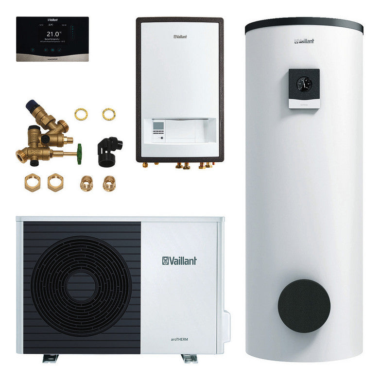 VAILLANT Wärmepumpen-Set aroTHERM Split VWL 75/5 AS + VWL77/5 IS | 7 kW