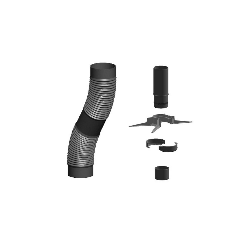 ATEC | Abgasrohr flexibel 