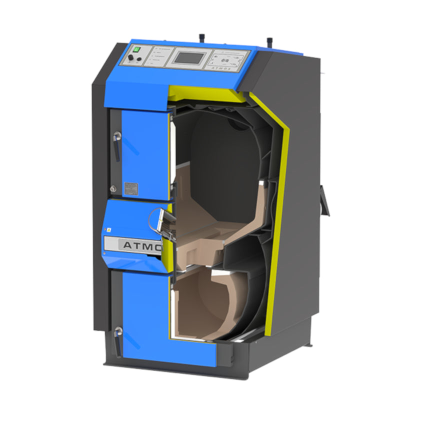Atmos DC18GSE mit aut. Zündung Kessel Querschnitt | Klimaworld.com
