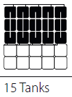 Aufstellschema  15 Tanks - VSF 111