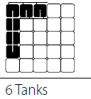 Aufstellschema 6 Tanks - VSF 25