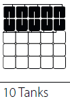 Aufstellschema  10 Tanks - VSF 106