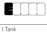 Aufstellschema  1 Tank - WSF1001