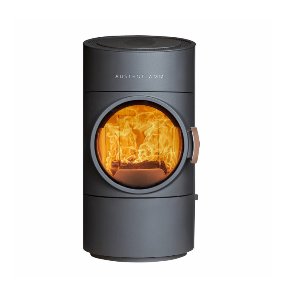 Austroflamm Kaminofen | Clou Compact 2.0 | selbstschließende Tür | 6 kW | Klimaworld.com