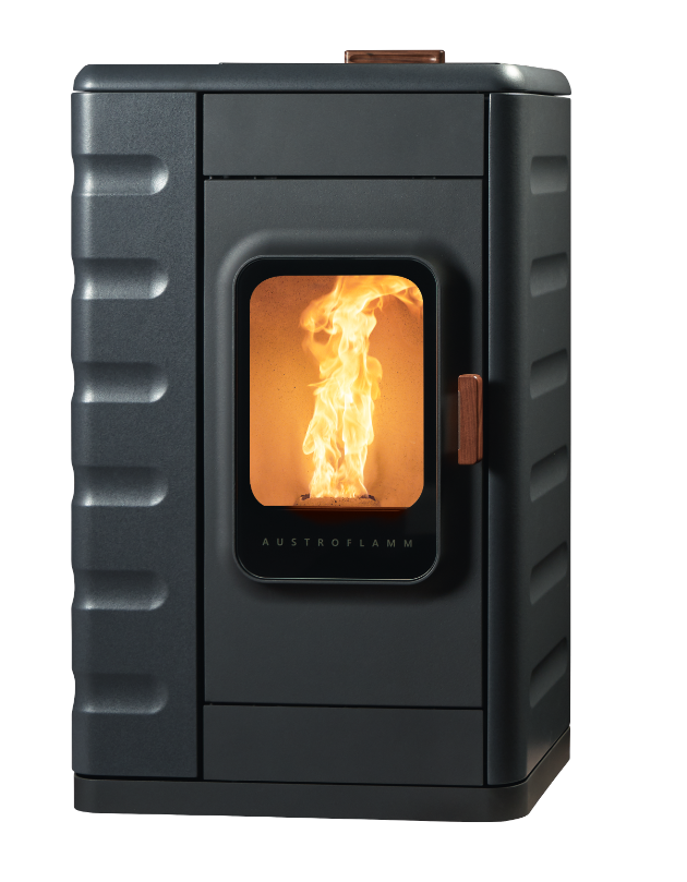 Austroflamm Ruby in Keramikverkleidung dark anthracite | klimaworld.com
