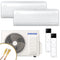 Samsung Multisplit Klimaanlage | WindFree Avant | 2x2,5 kW | Weiß | Quick-Connect