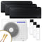 Samsung Klimaanlage | WindFree Avant | 3x2,5 kW | Schwarz | Quick-Connect