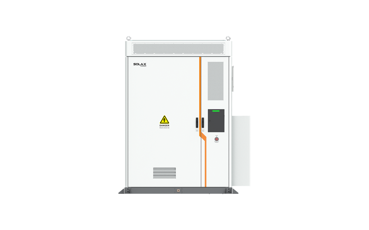 Weißer SolaX AELIO B200 Batterieschrank | klimaworld.com