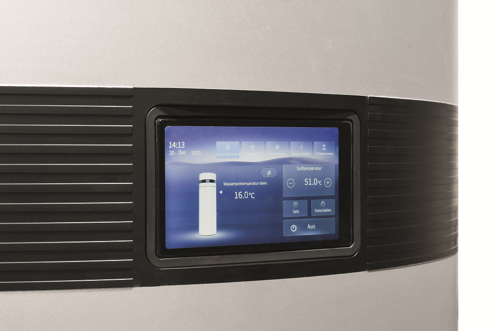 REMKO Warmwasser-Wärmepumpe RBW 302 PV-S mit 280-Liter-Speicher, Touchscreen | Klimaworld.com