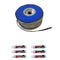 Fermit | Glasfaserband inkl. Kleber | grafitiert | 10 Meter| 8x3 mm