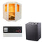 Sentiotec Sauna Komplettset Basic Corner | Home FIN | 5 Pers.