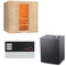 Sentiotec Sauna Komplettset Basic Medium | Home FIN | 4 Pers.
