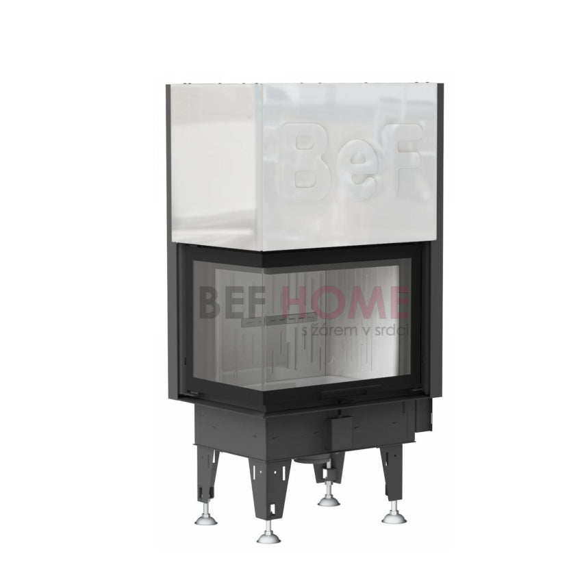 BeF Home kamineinsatz Aquatic WH 80 VCL | 14,5 kW  | Wasserführend 
