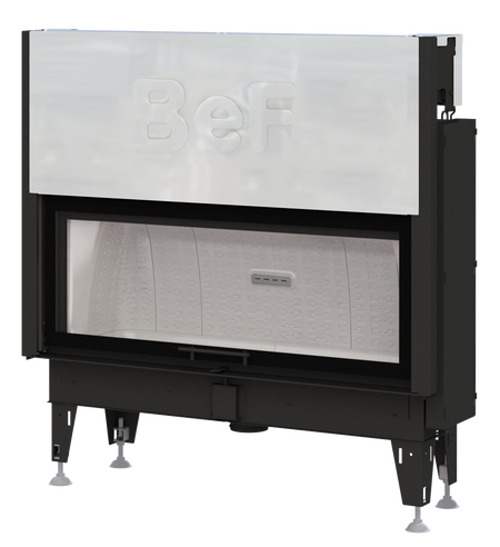 BeF Home Kamineinsatz V 14| 14 kW | hoch schiebbare Tür