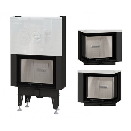Warmluft Kamineinsatz BEF Feel V 7 | hochschiebbar | 7kW | Scheibenwahl | Klimaworld.com 