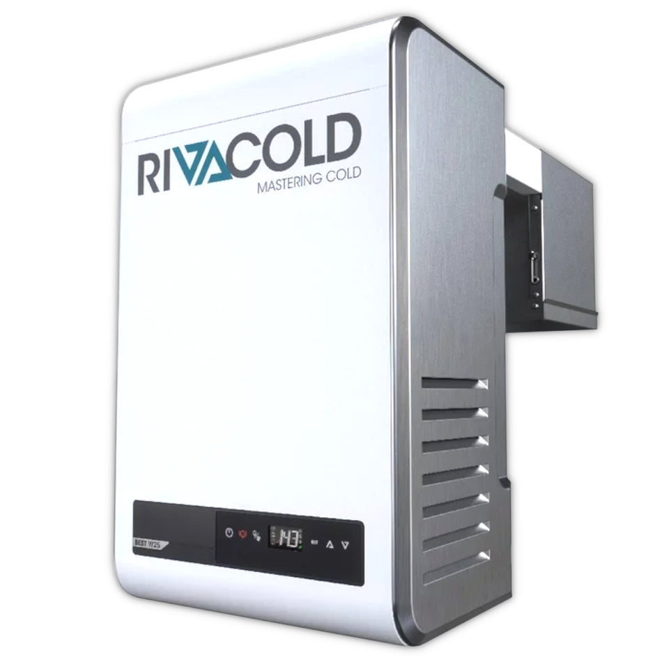 Rivacold Huckepack Kühlaggregat für Kühlzelle für Tiefkühlung, seitlich | klimaworld.com