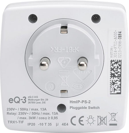 Homematic IP Schaltsteckdose | HmIP-PS-2