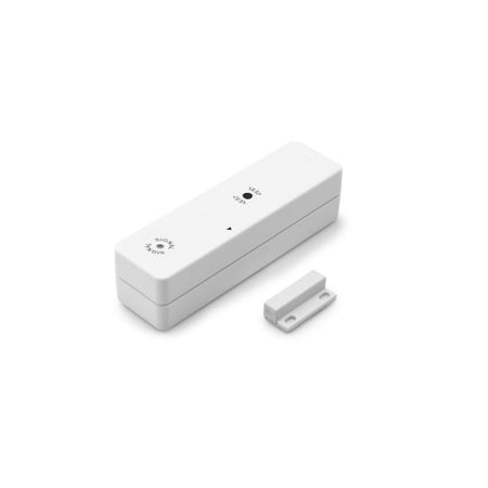 Rechteckige weisse BROKO Funk-Sendeinheit mit kleinem Sensor | klimaworld.com