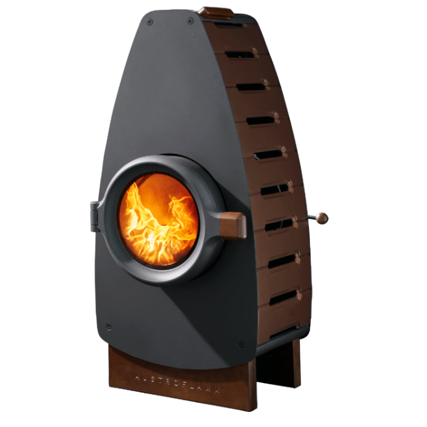 Austroflamm | BOBBY KERAMIK KOMPL. | dark brown